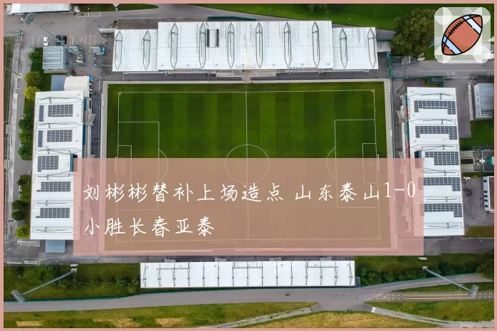 刘彬彬替补上场造点 山东泰山1-0小胜长春亚泰